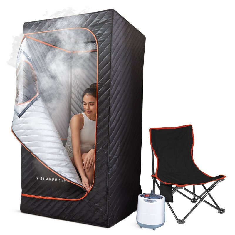 Przenośna sauna parowa Sharper Image do domowego spa