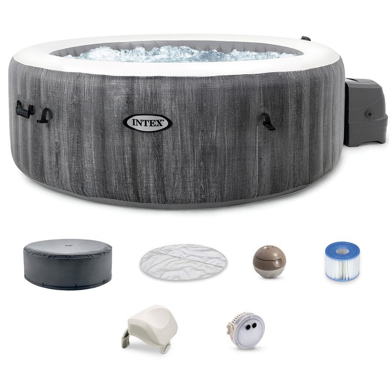 Jacuzzi Intex PureSpa Plus Greywood 4-osobowe