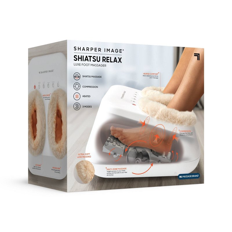 Masazer stóp Shiatsu Sharper Image Luxe
